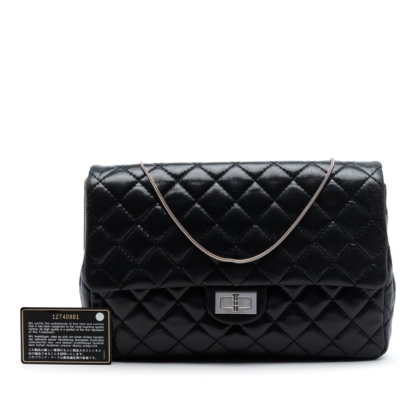 Chanel Quilted Iridescent Lambskin Reissue 2.55 Chain Flap