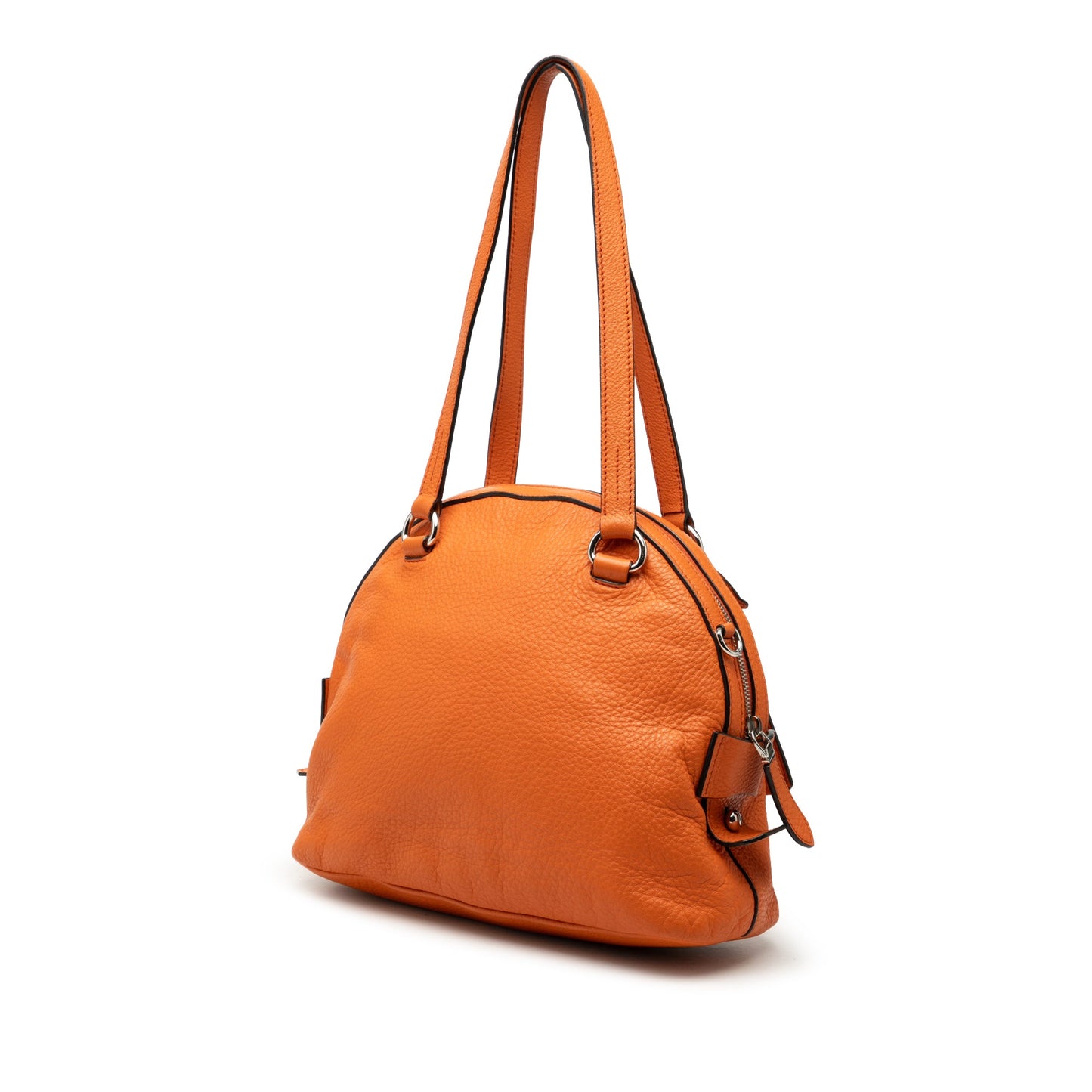 Prada Vitello Daino Dome Satchel