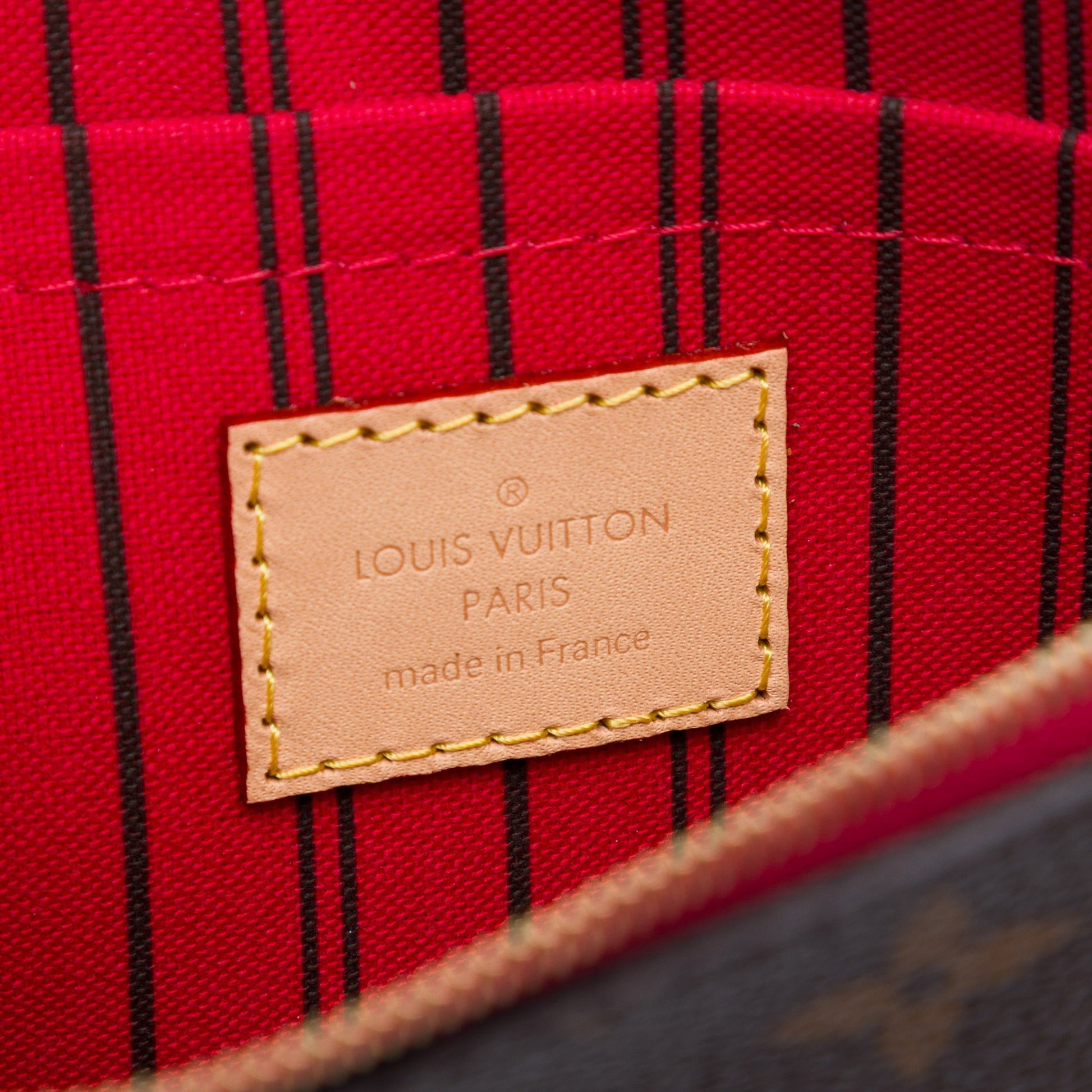 Louis Vuitton Monogram Neverfull MM Pouch