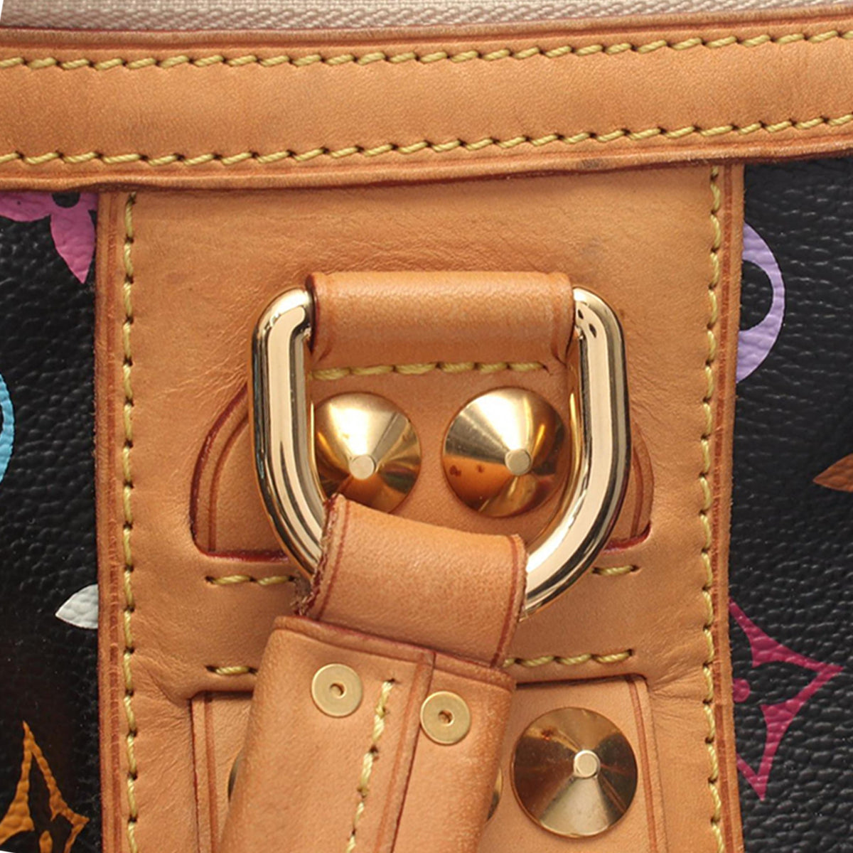 Louis Vuitton Monogram Multicolore Courtney MM — Black