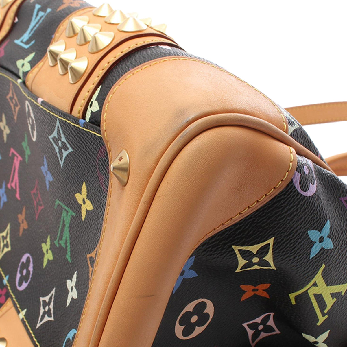 Louis Vuitton Monogram Multicolore Courtney MM — Black