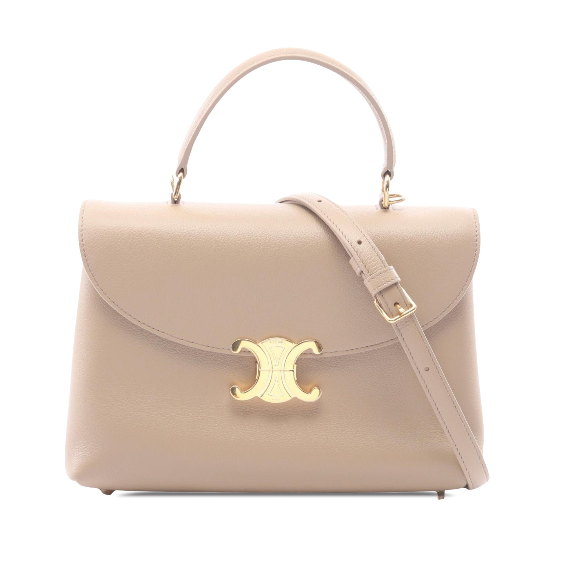 Celine Medium Supple Grained Calfskin Nino Bag