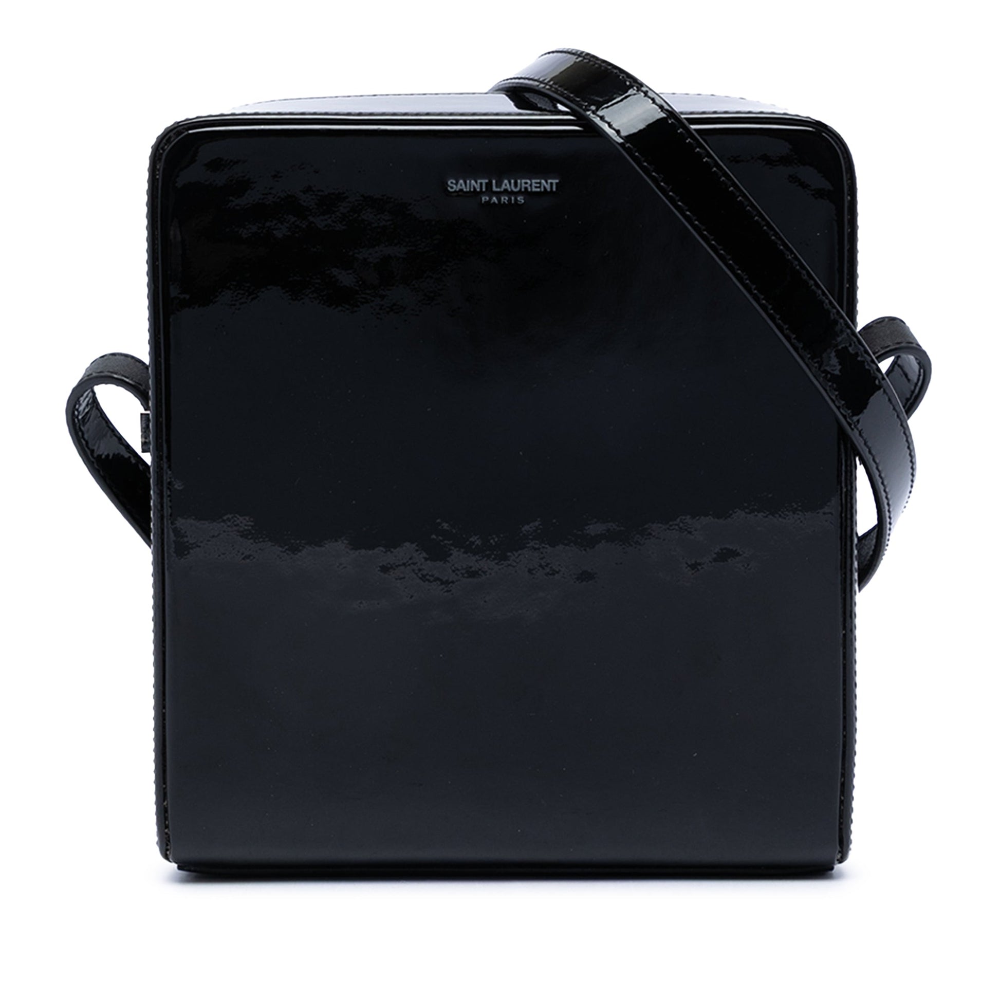 Saint Laurent Patent Camera Bag