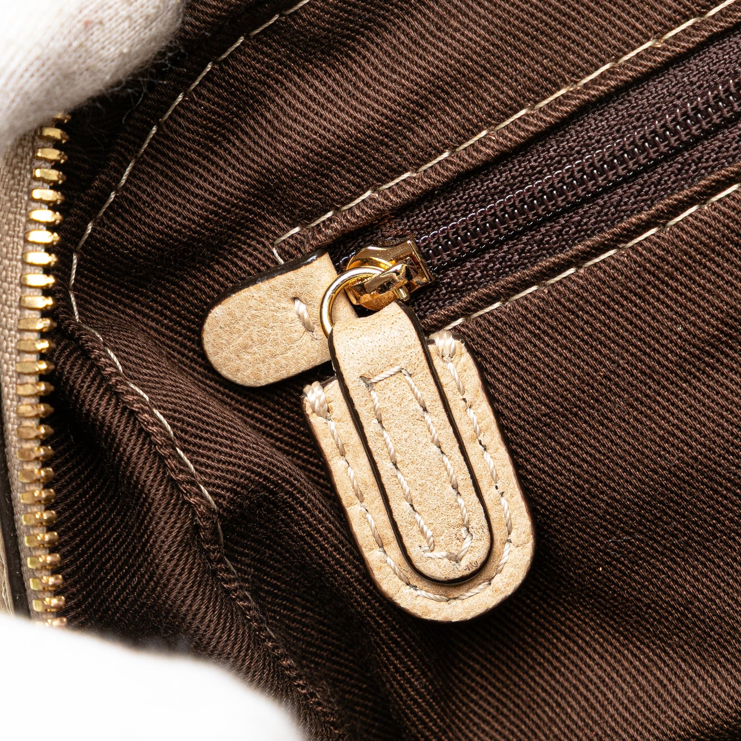 LOEWE Mini Anagram Leather Tassel Handbag