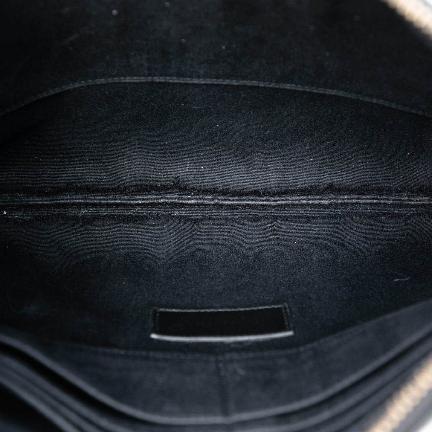 Saint Laurent Grain De Poudre Monogram Monochrome iPad Case