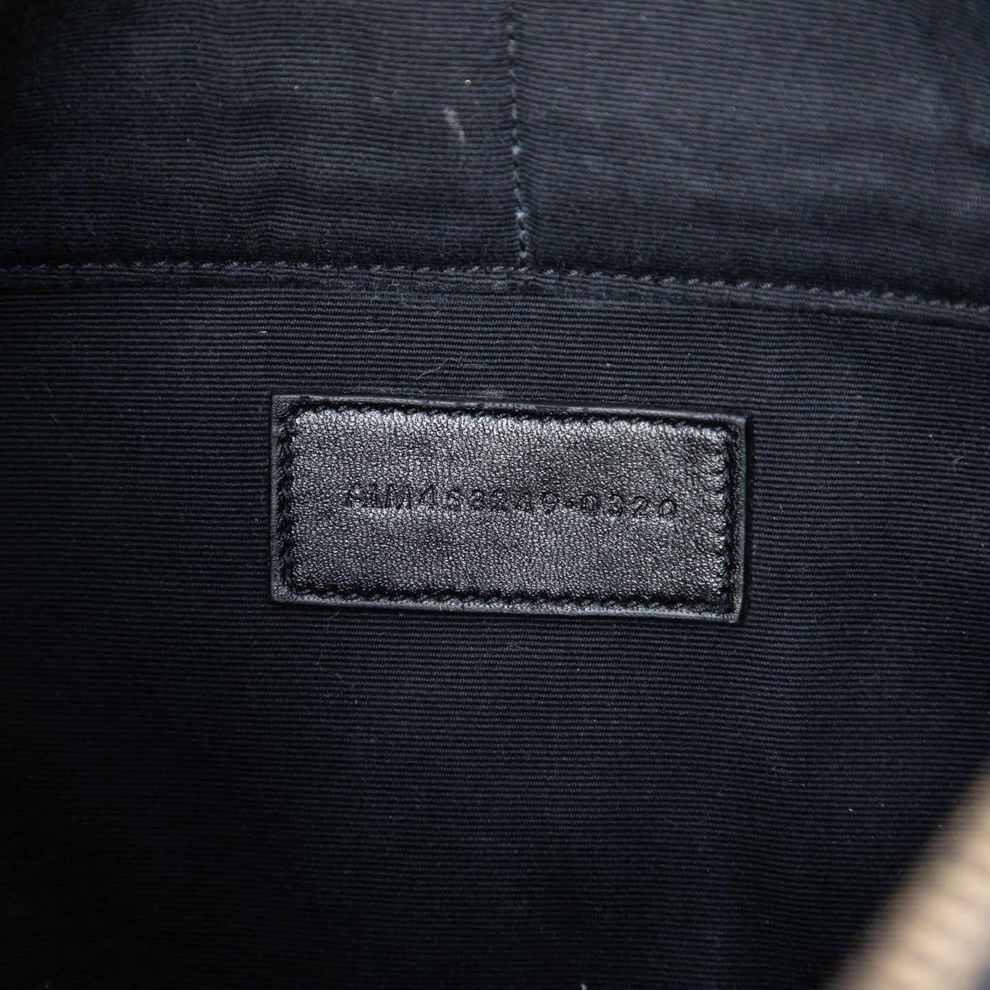 Saint Laurent Grain De Poudre Monogram Monochrome iPad Case