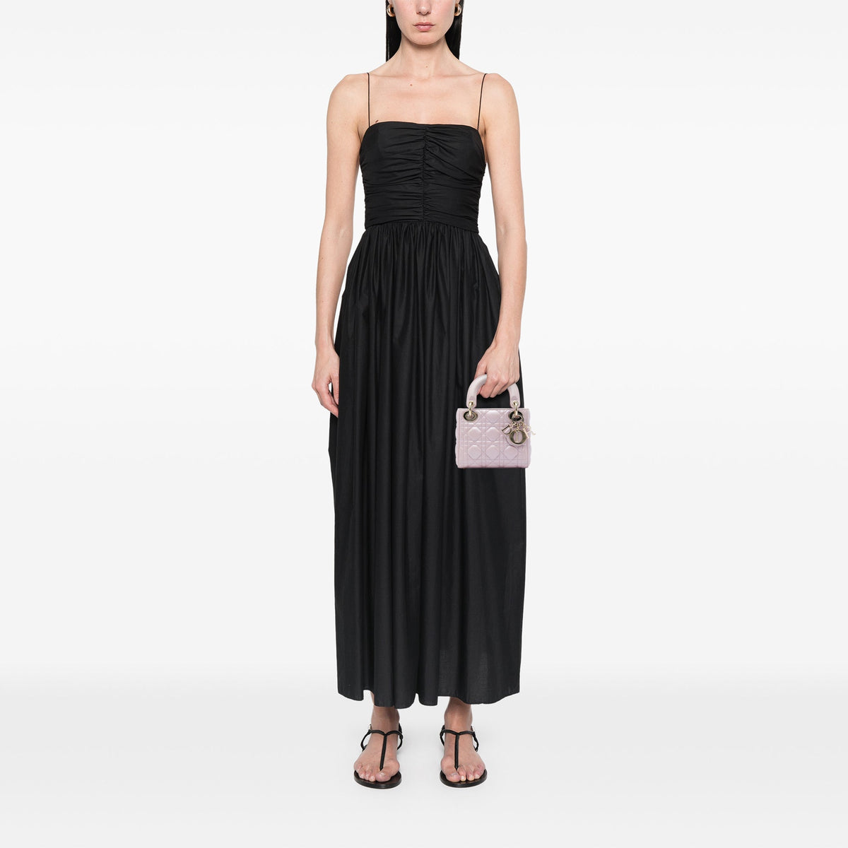 Dior Mini Iridescent Lambskin Cannage Lady Dior