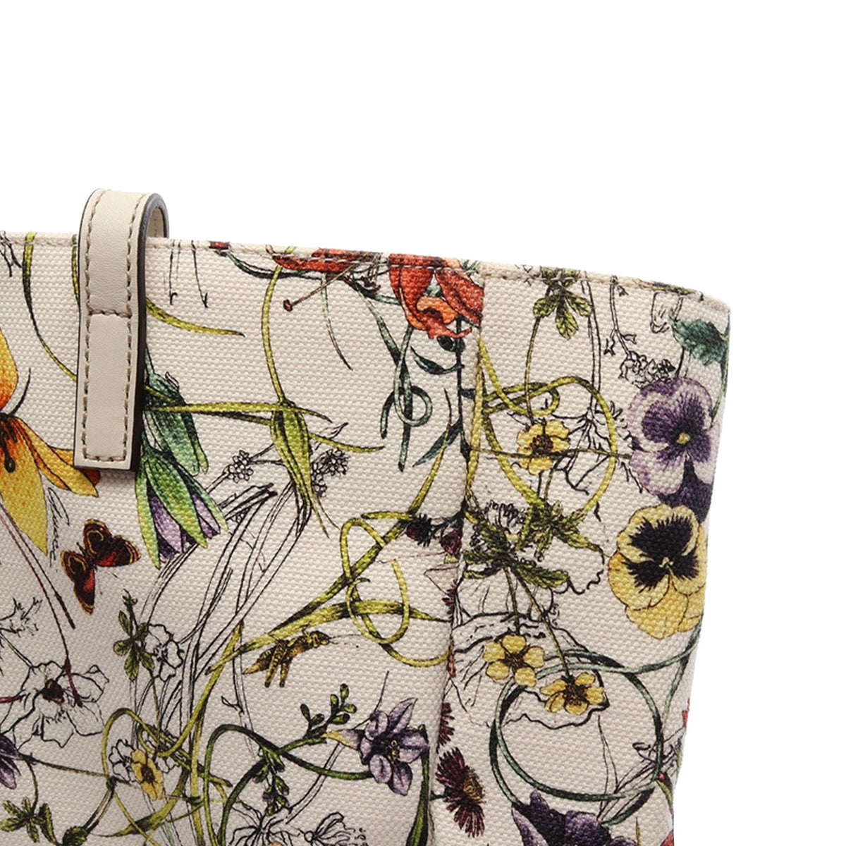 Gucci Canvas Flora Tote