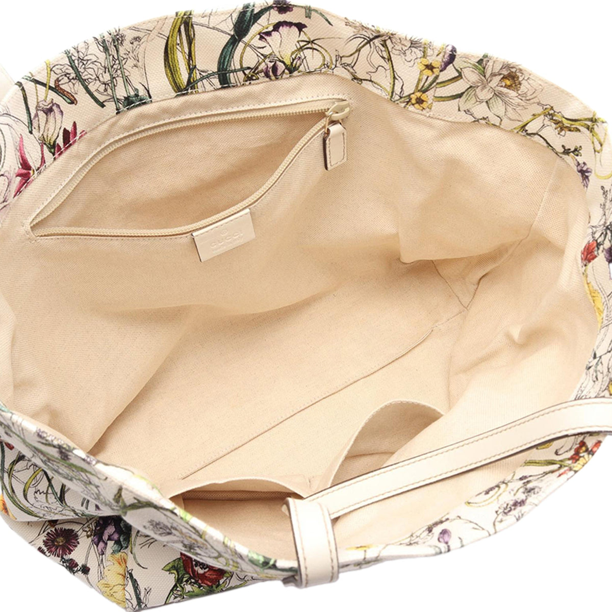 Gucci Canvas Flora Tote