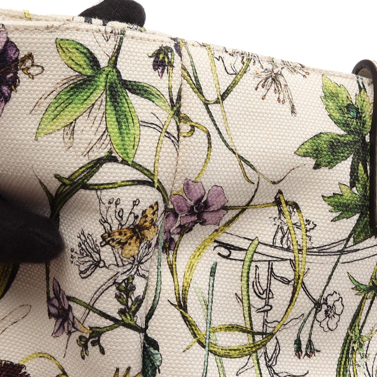 Gucci Canvas Flora Tote