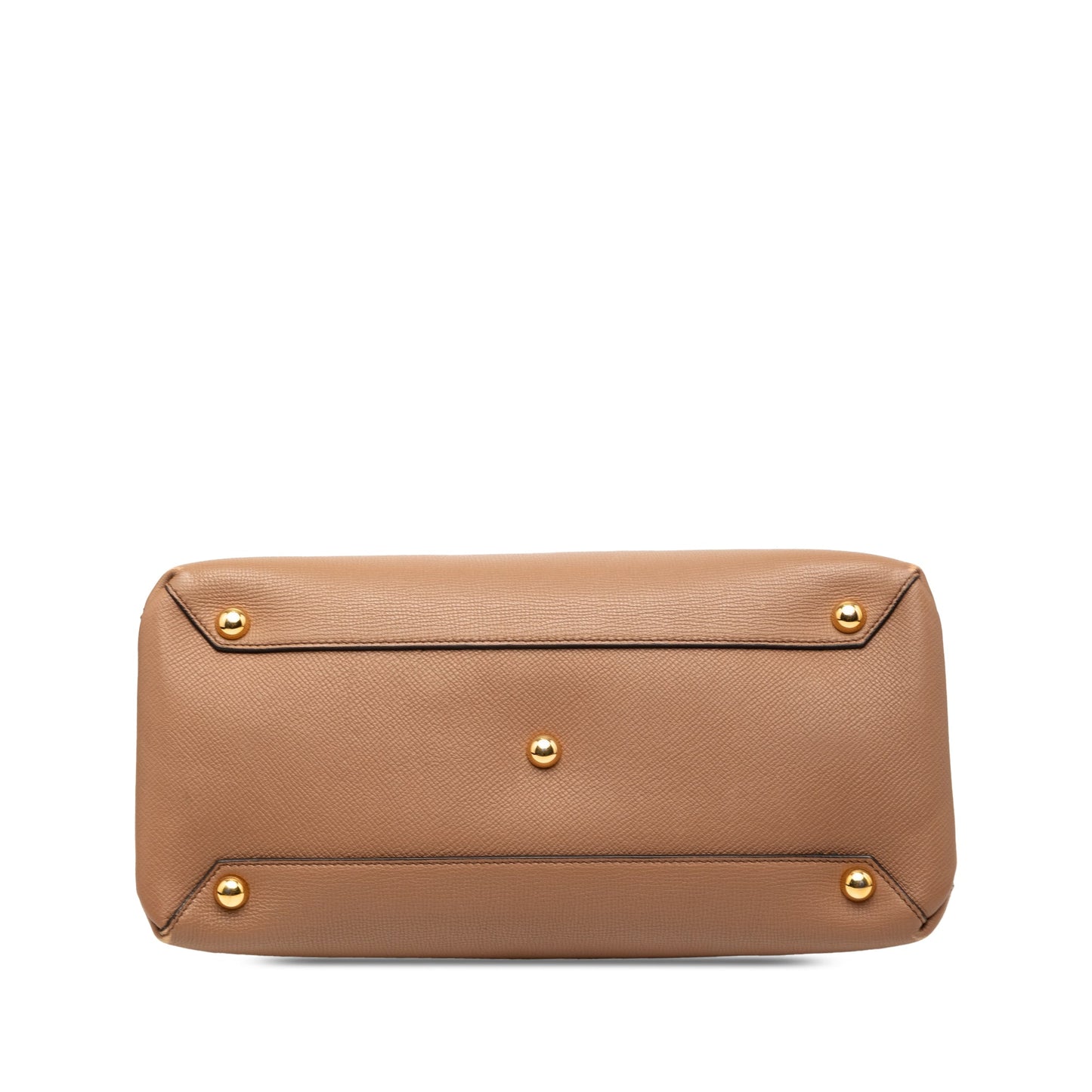 Burberry Medium Leather and House Check Banner Satchel
