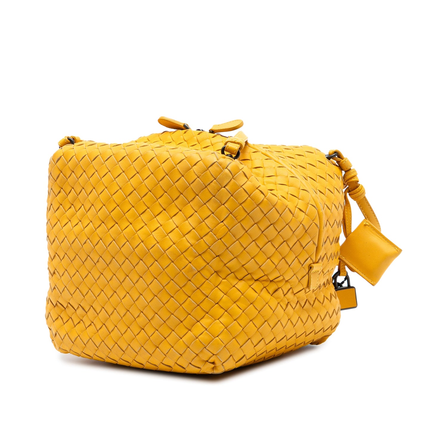 Bottega Veneta Nappa Intrecciato Cube Crossbody