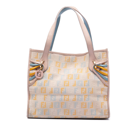 Fendi Small Multicolore Zucchino Tote