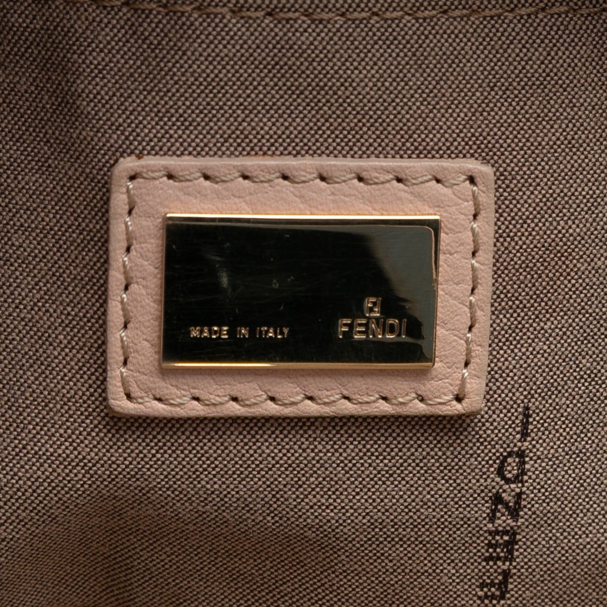 Fendi Small Multicolore Zucchino Tote