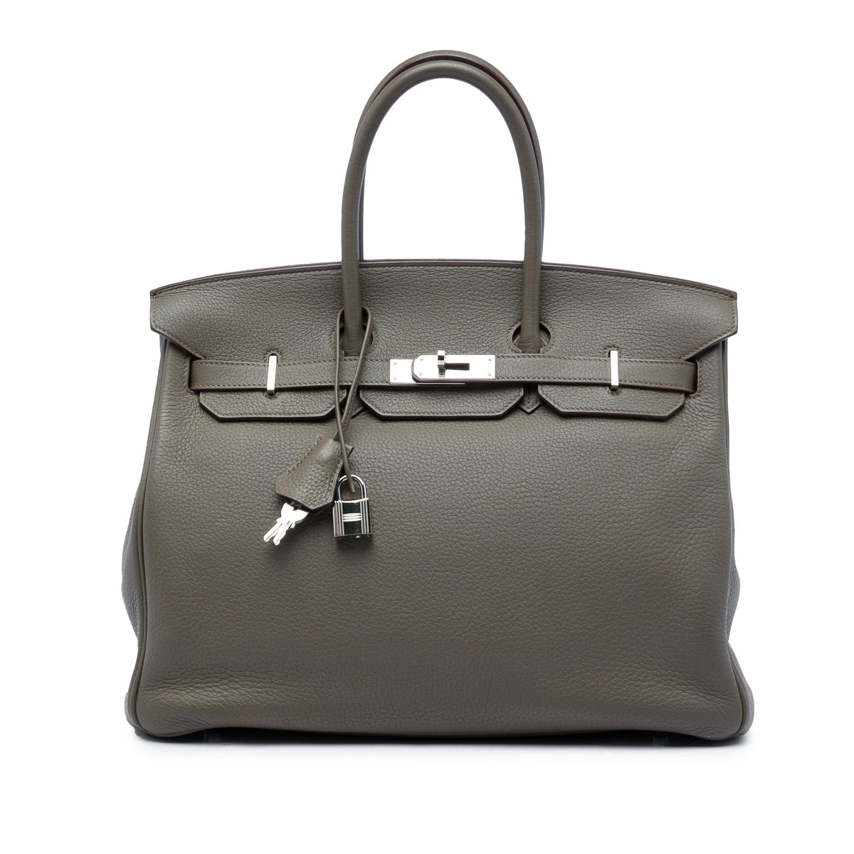 Hermès Togo Birkin Retourne 35 — Gray
