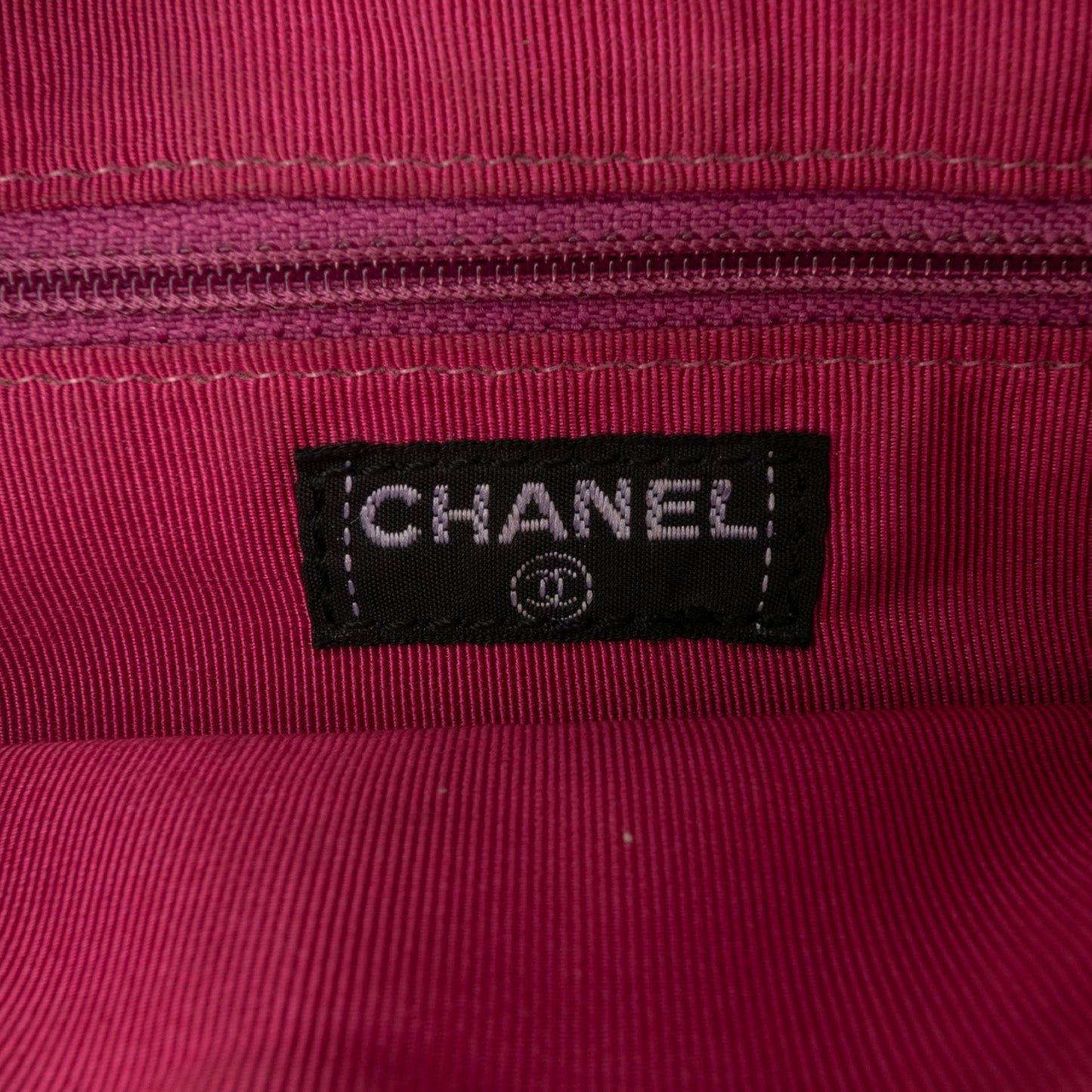 Chanel CC Choco Bar Suede Beaded Chain Flap