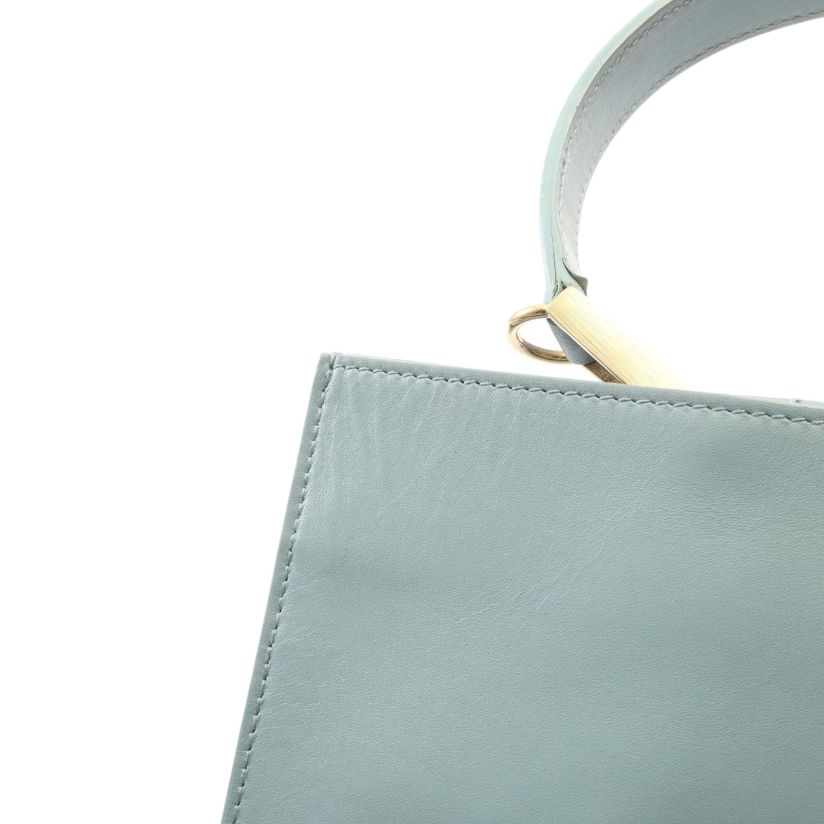Balenciaga Leather Le Dix Satchel