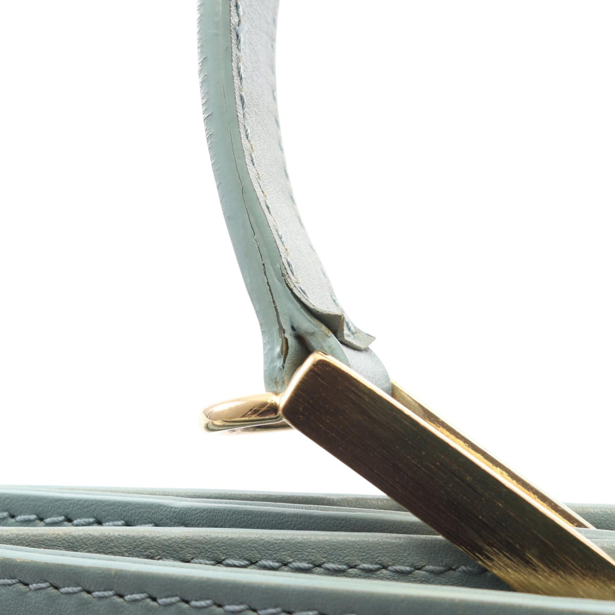 Balenciaga Leather Le Dix Satchel