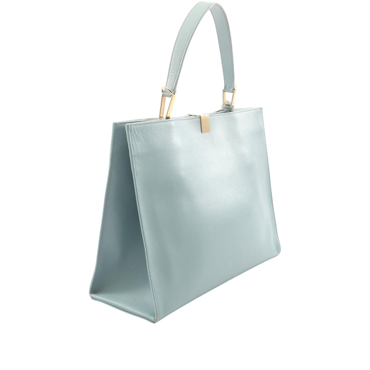 Balenciaga Leather Le Dix Satchel
