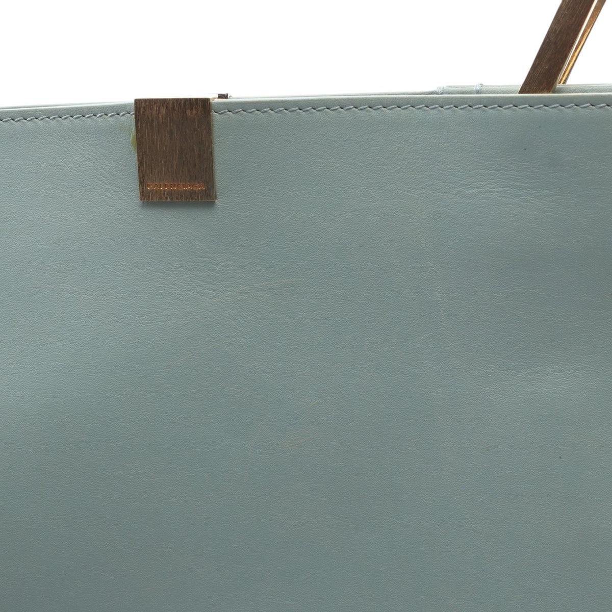 Balenciaga Leather Le Dix Satchel