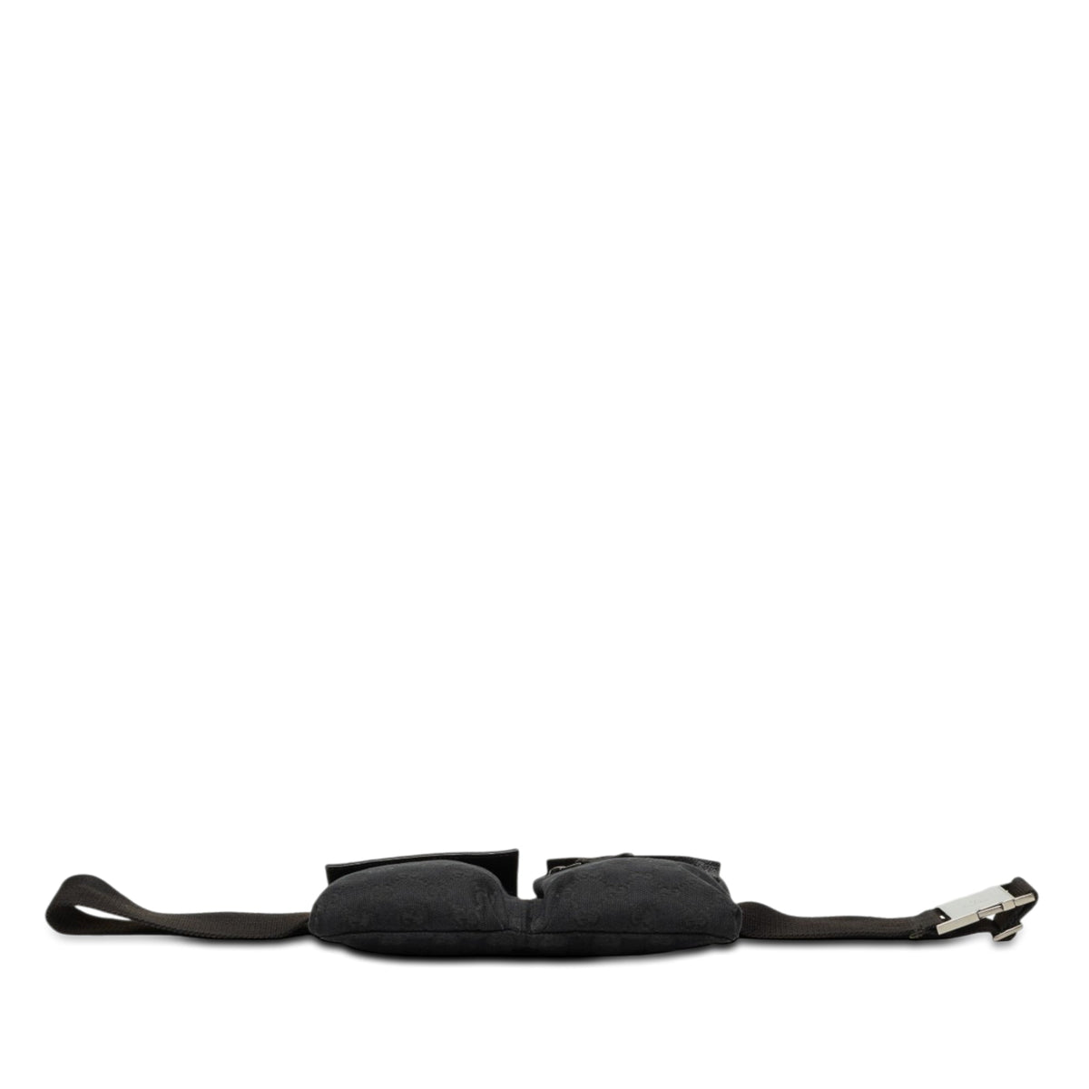 Gucci GG Canvas Double Pocket Belt Bag