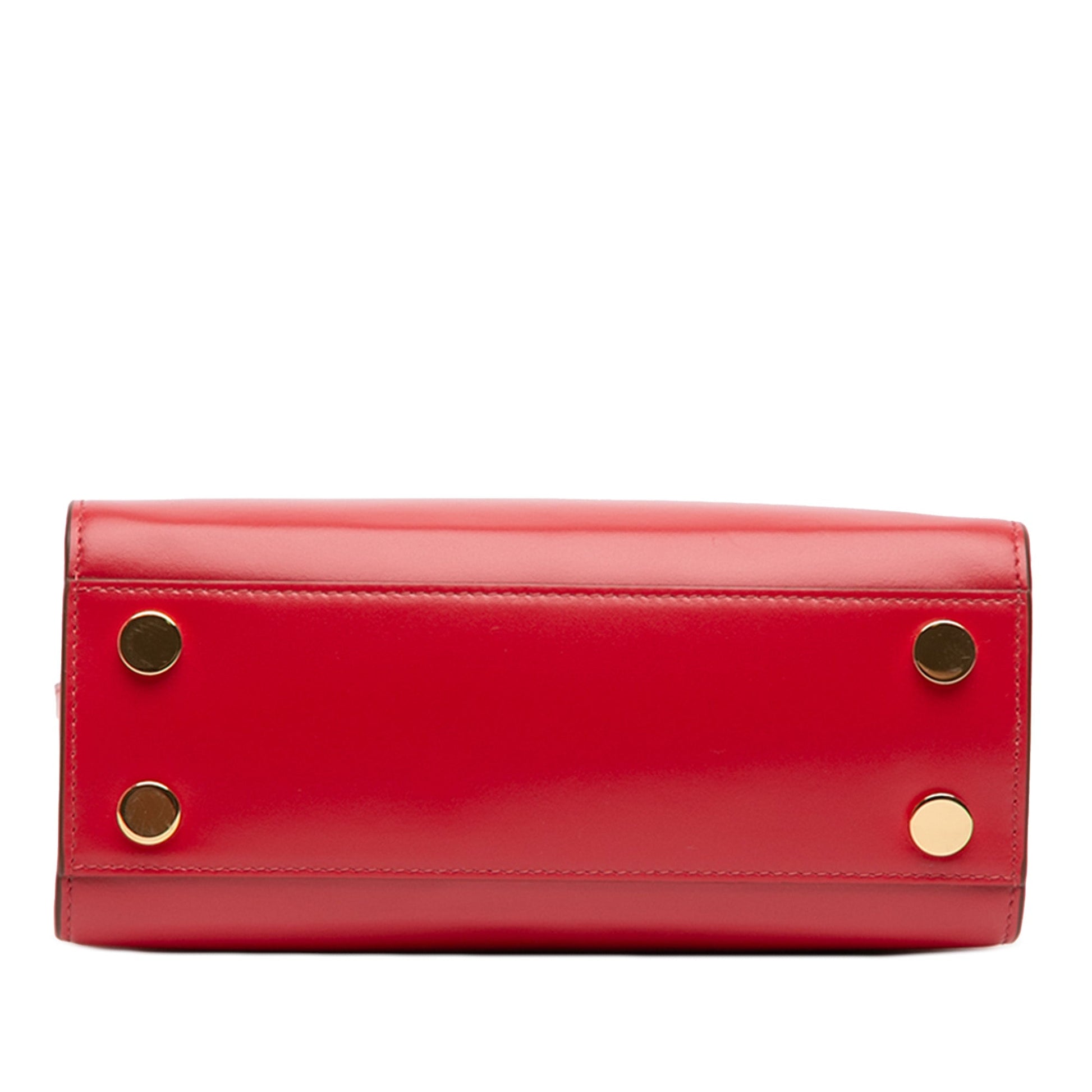 Marni Leather Trunk Reverse Crossbody