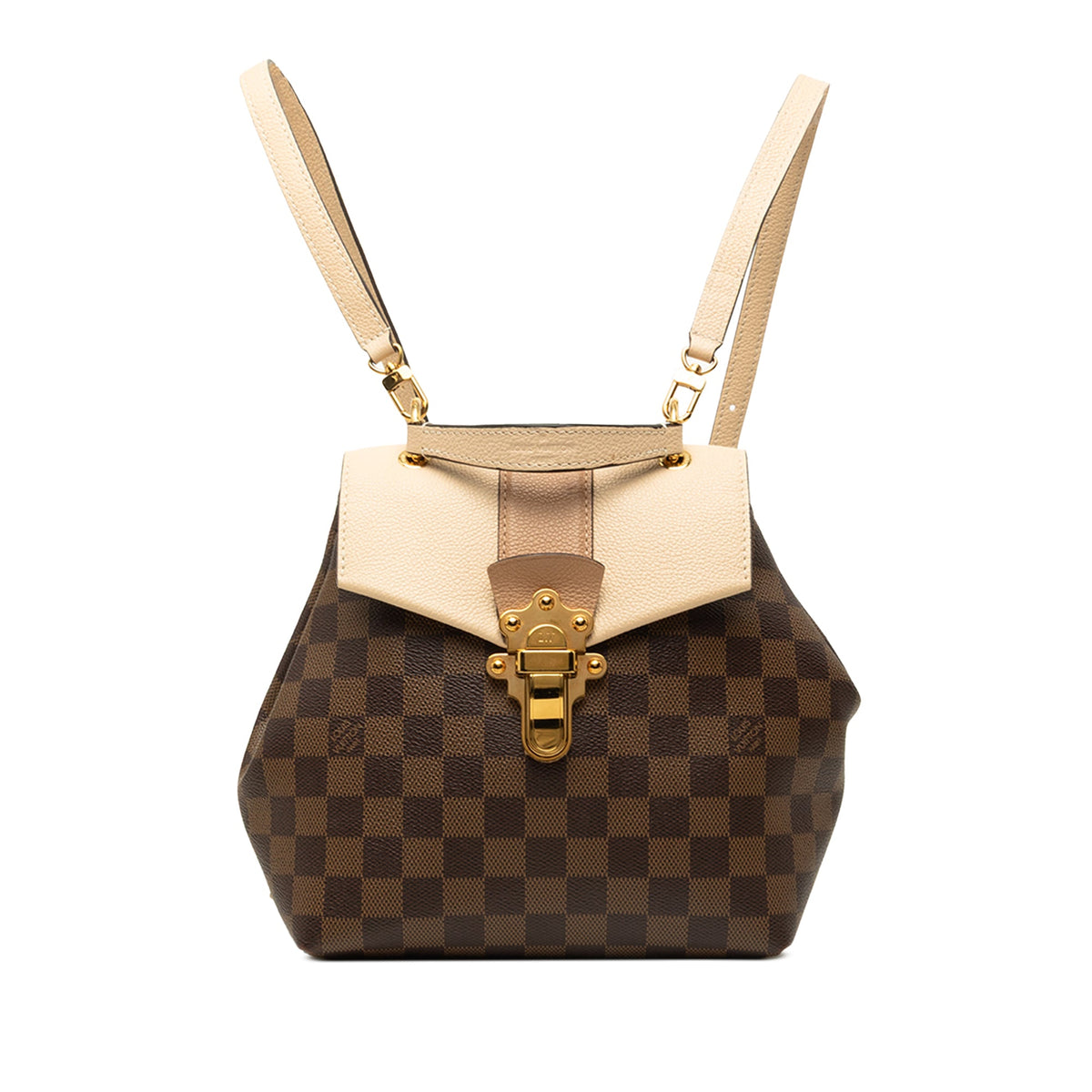 Louis Vuitton Damier Ebene Clapton — Brown