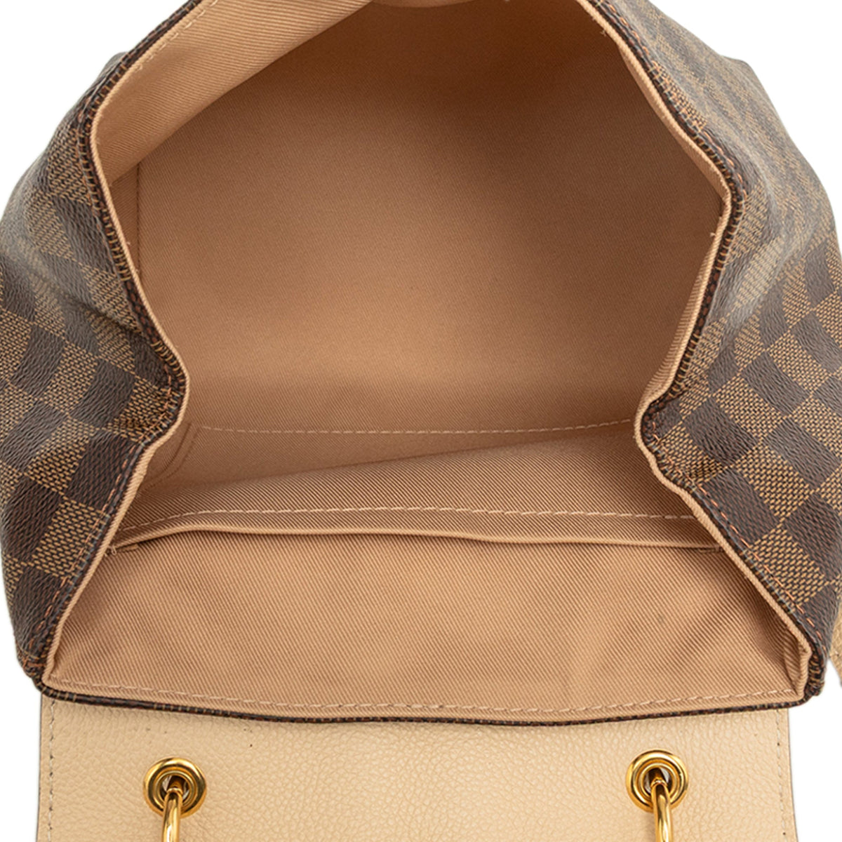 Louis Vuitton Damier Ebene Clapton — Brown