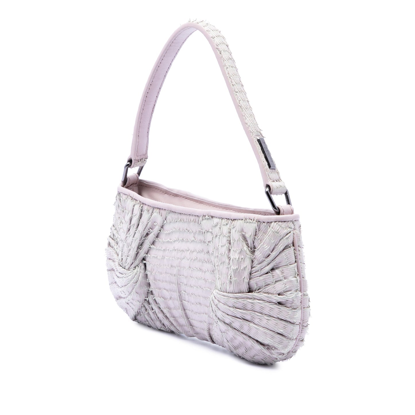 Burberry Prorsum Leather Fringed Shoulder Bag