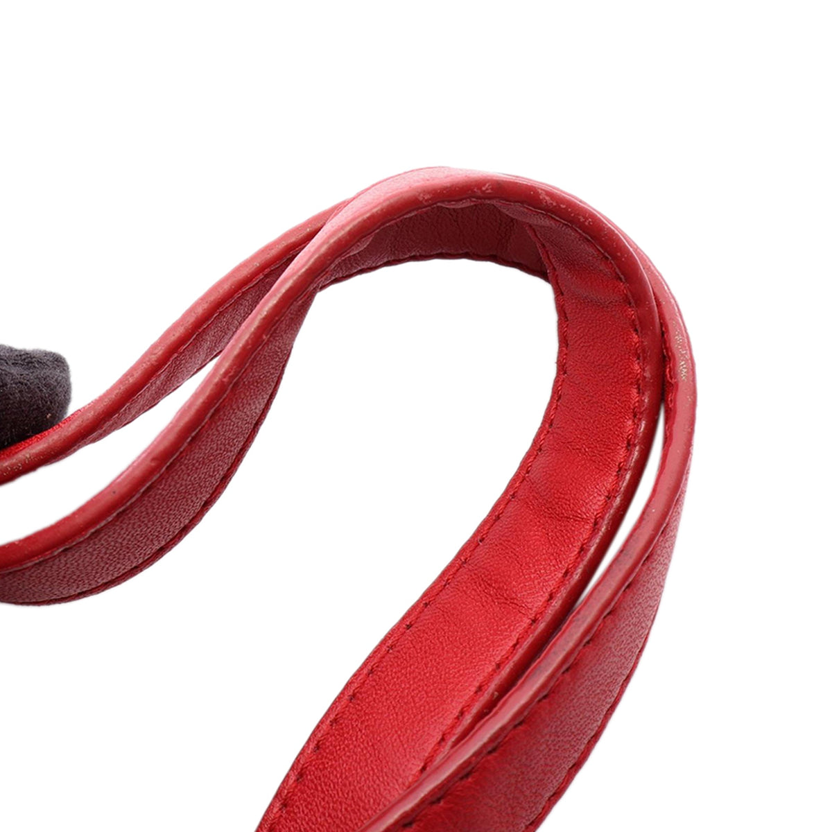 Bottega Veneta Nappa Intrecciato Satchel — Red