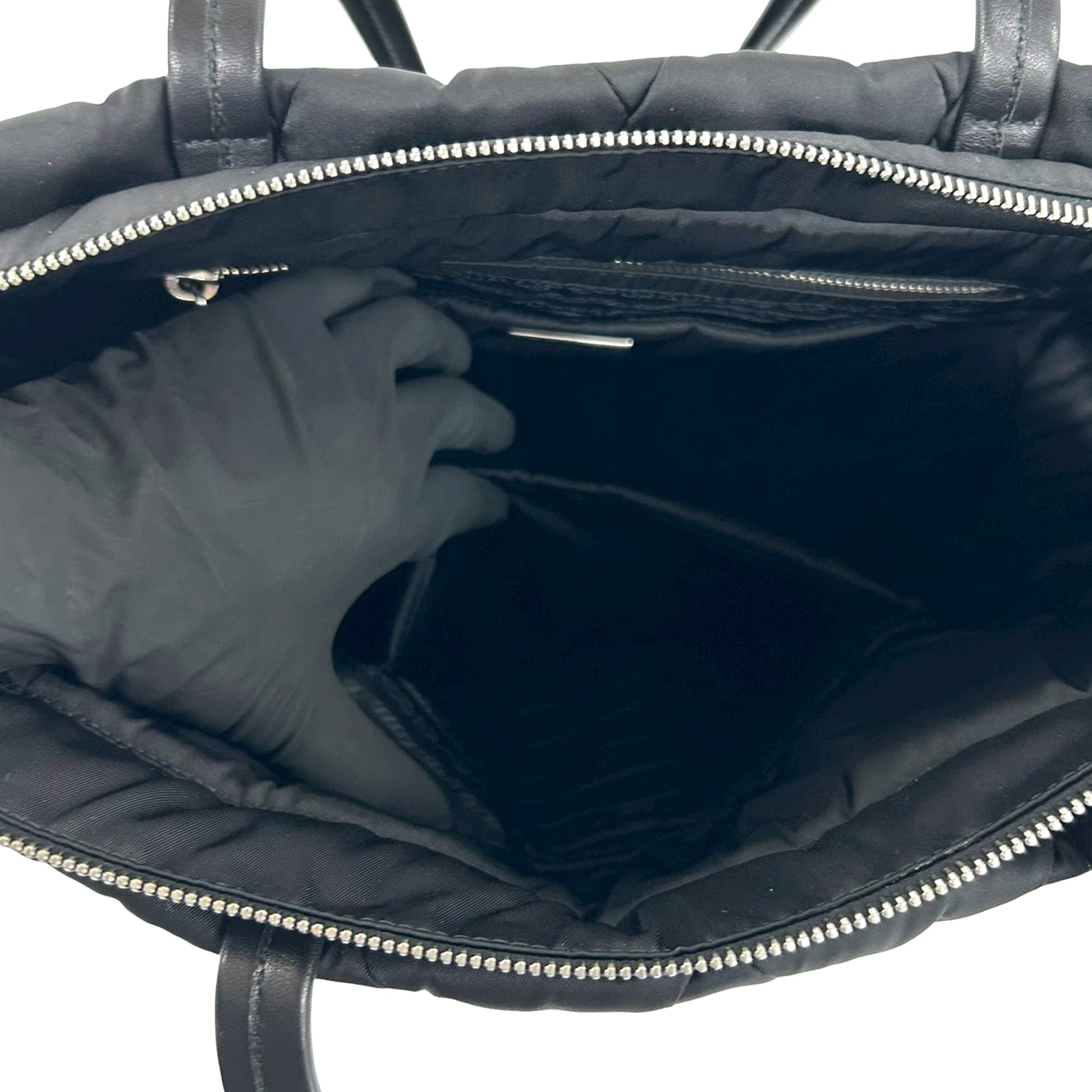 Prada Impuntu Tessuto Tote