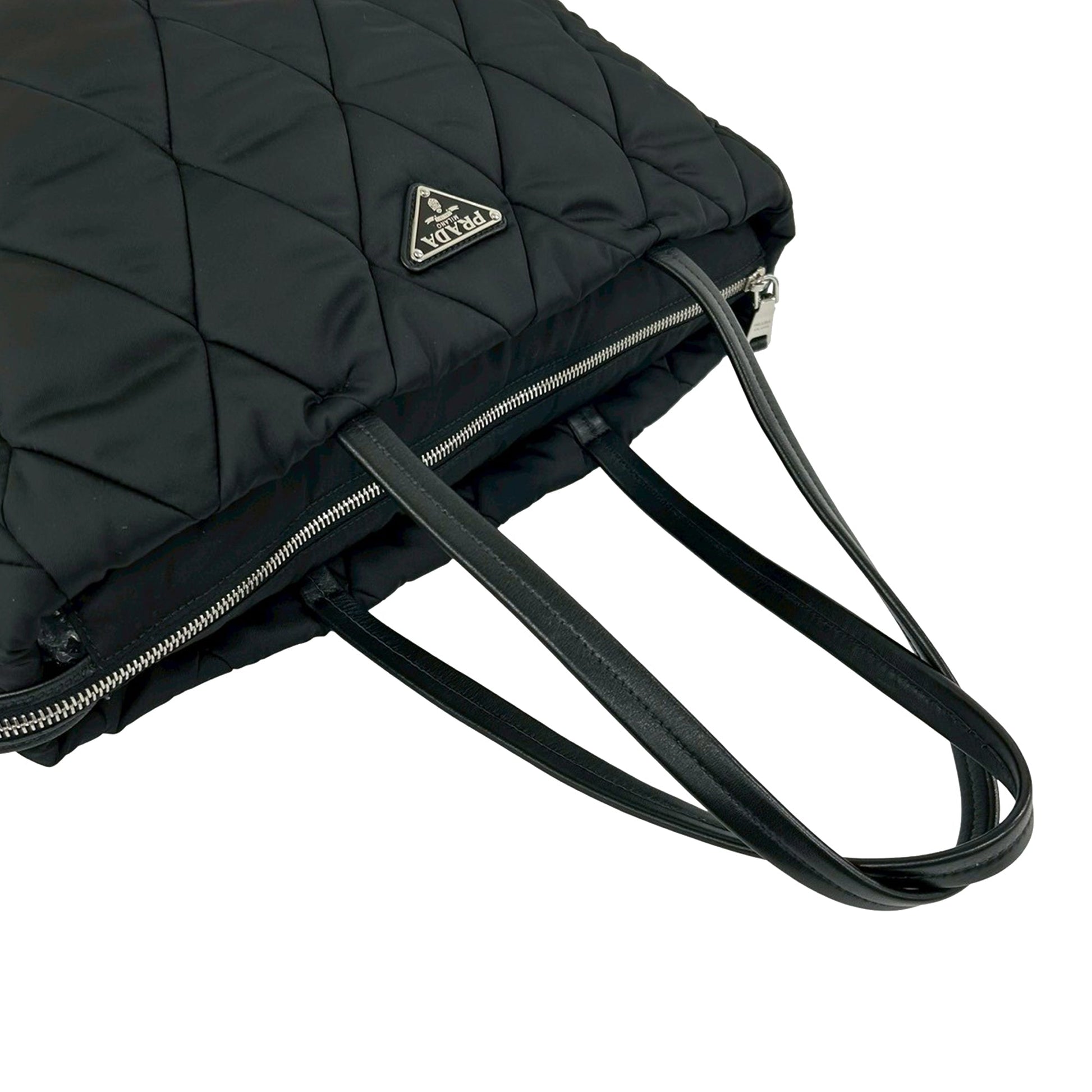 Prada Impuntu Tessuto Tote