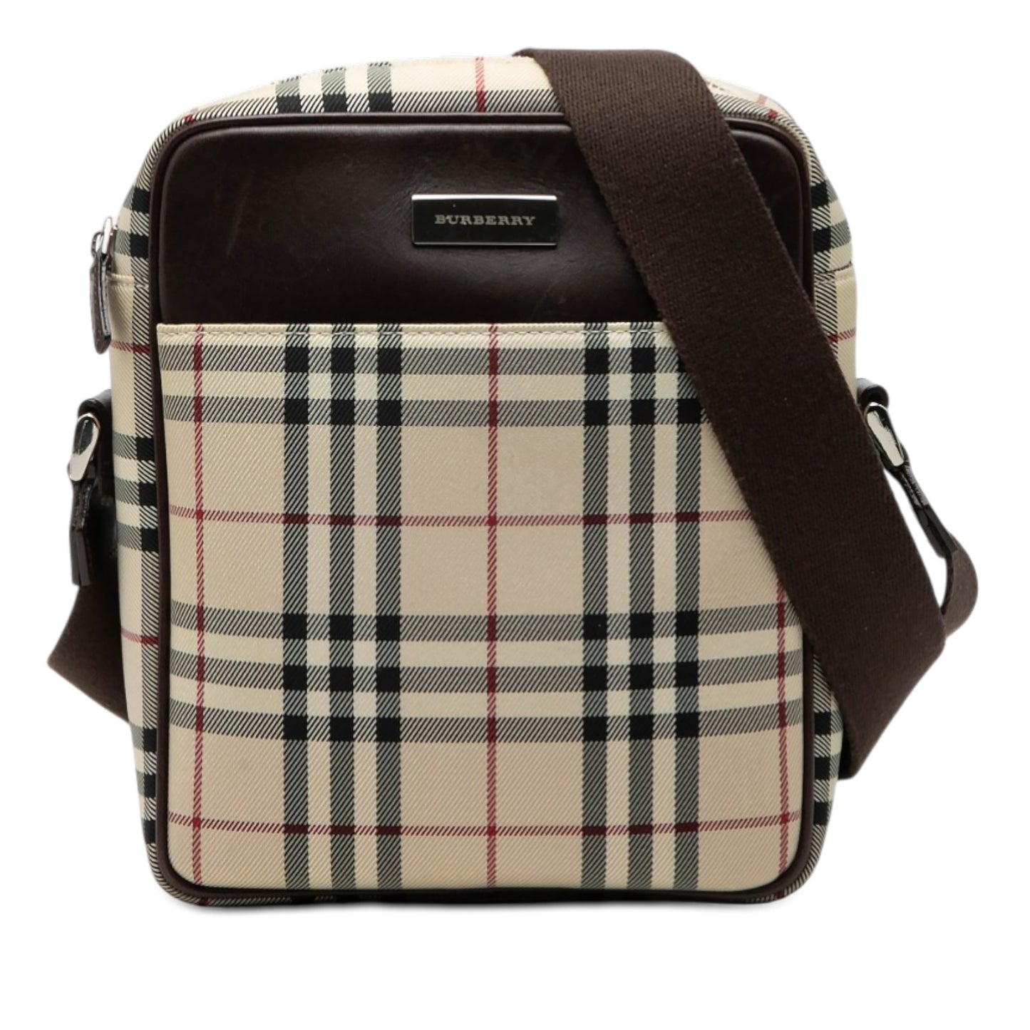Burberry House Check Canvas Crossbody