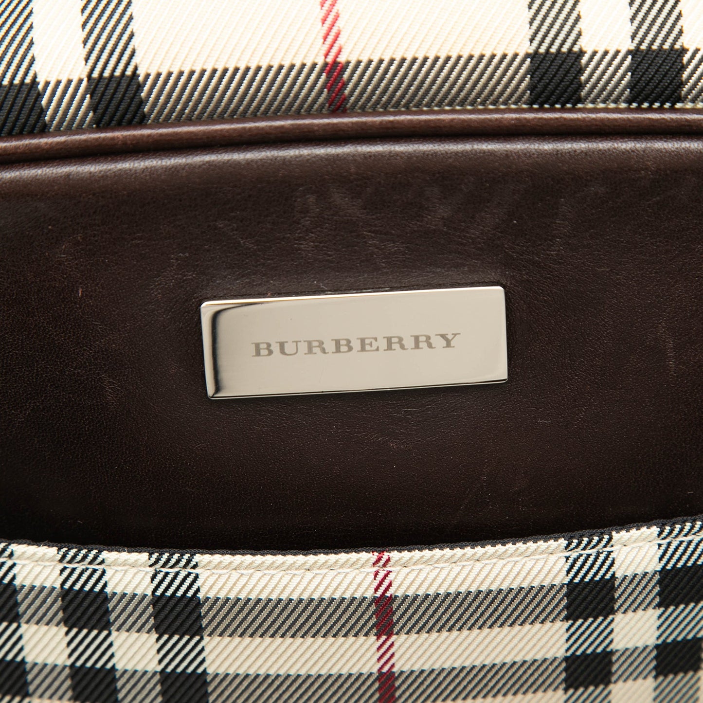 Burberry House Check Canvas Crossbody