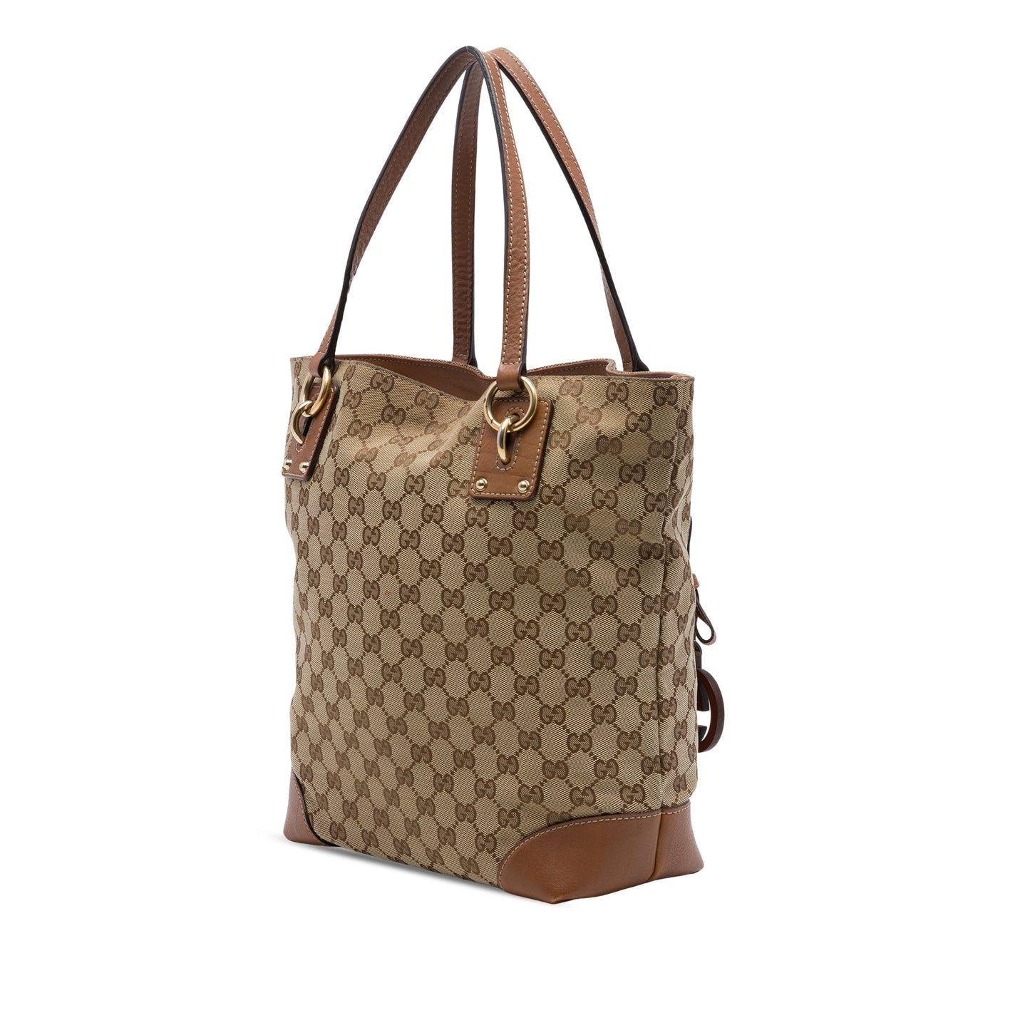 Gucci GG Canvas GG Charm Tote