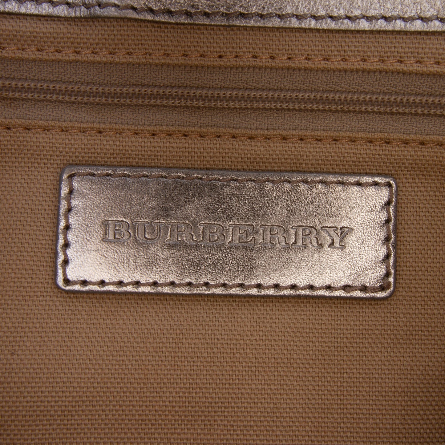 Burberry Haymarket Check Coated Canvas Ravensdon Handbag
