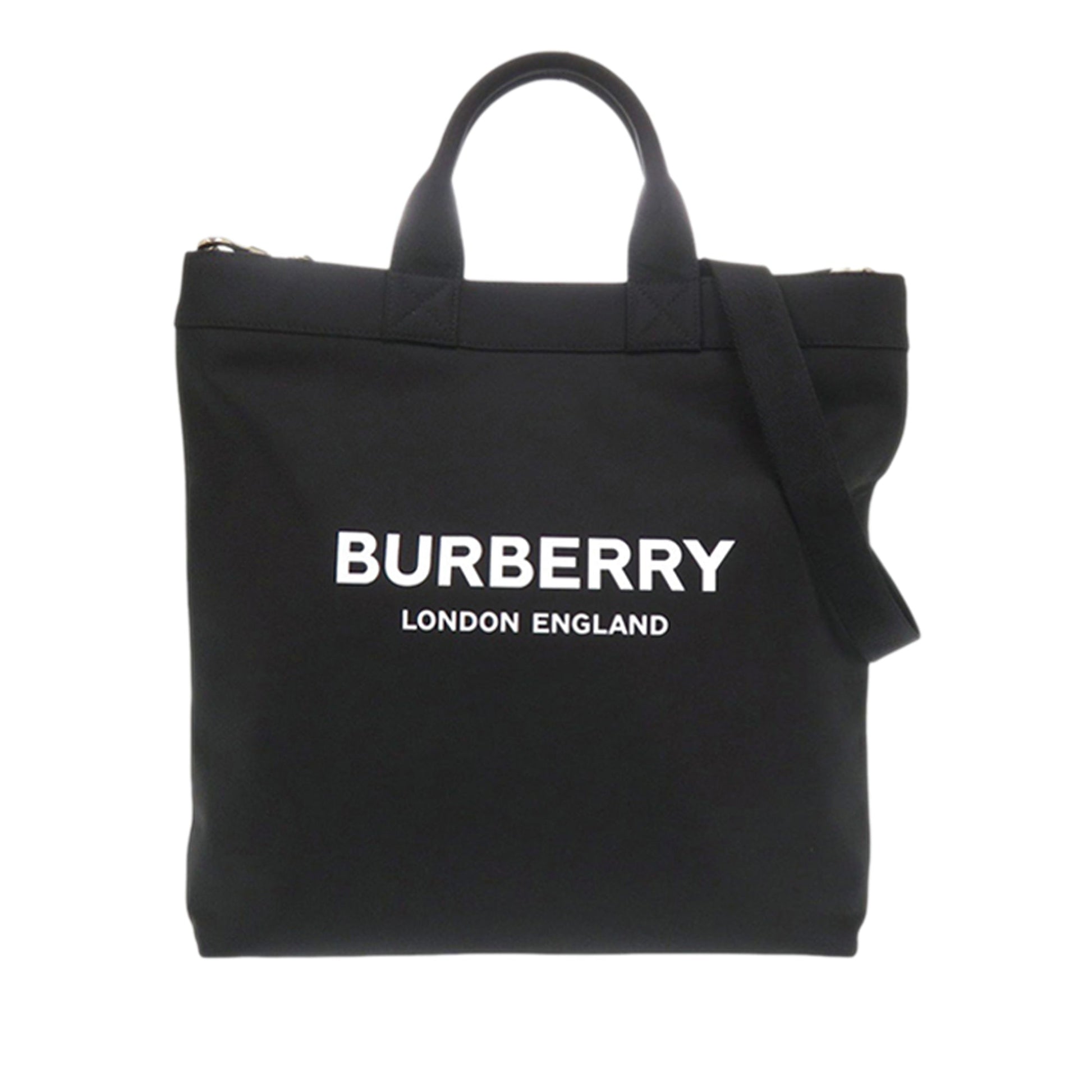 Burberry Econyl Nylon Logo Artie Convertible Tote