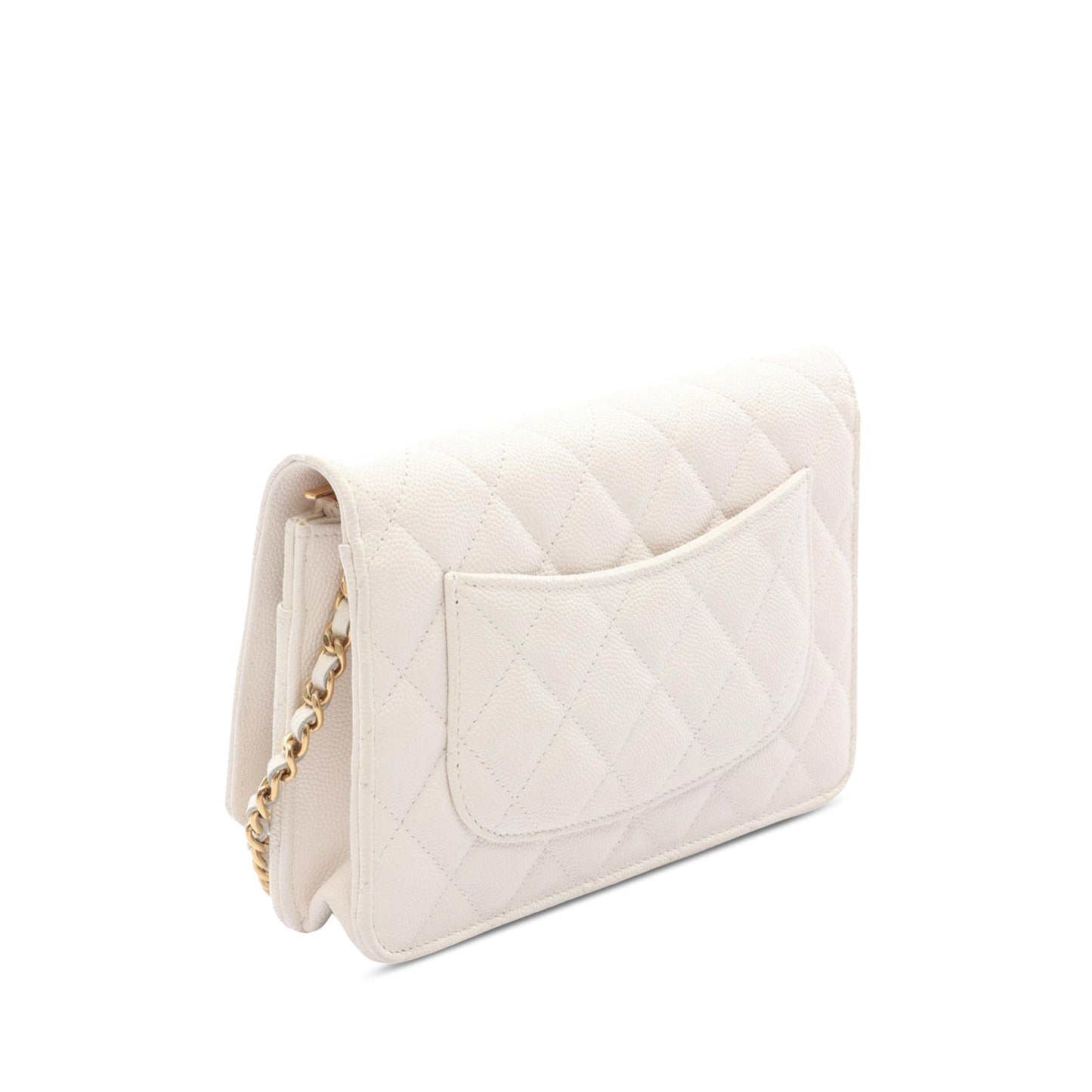 Chanel CC Quilted Caviar Coco Casino Wallet on Chain