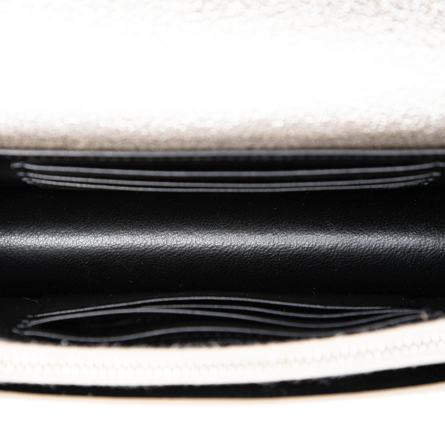 Saint Laurent Mini Metallic Calfskin Monogram Sunset Wallet on Chain