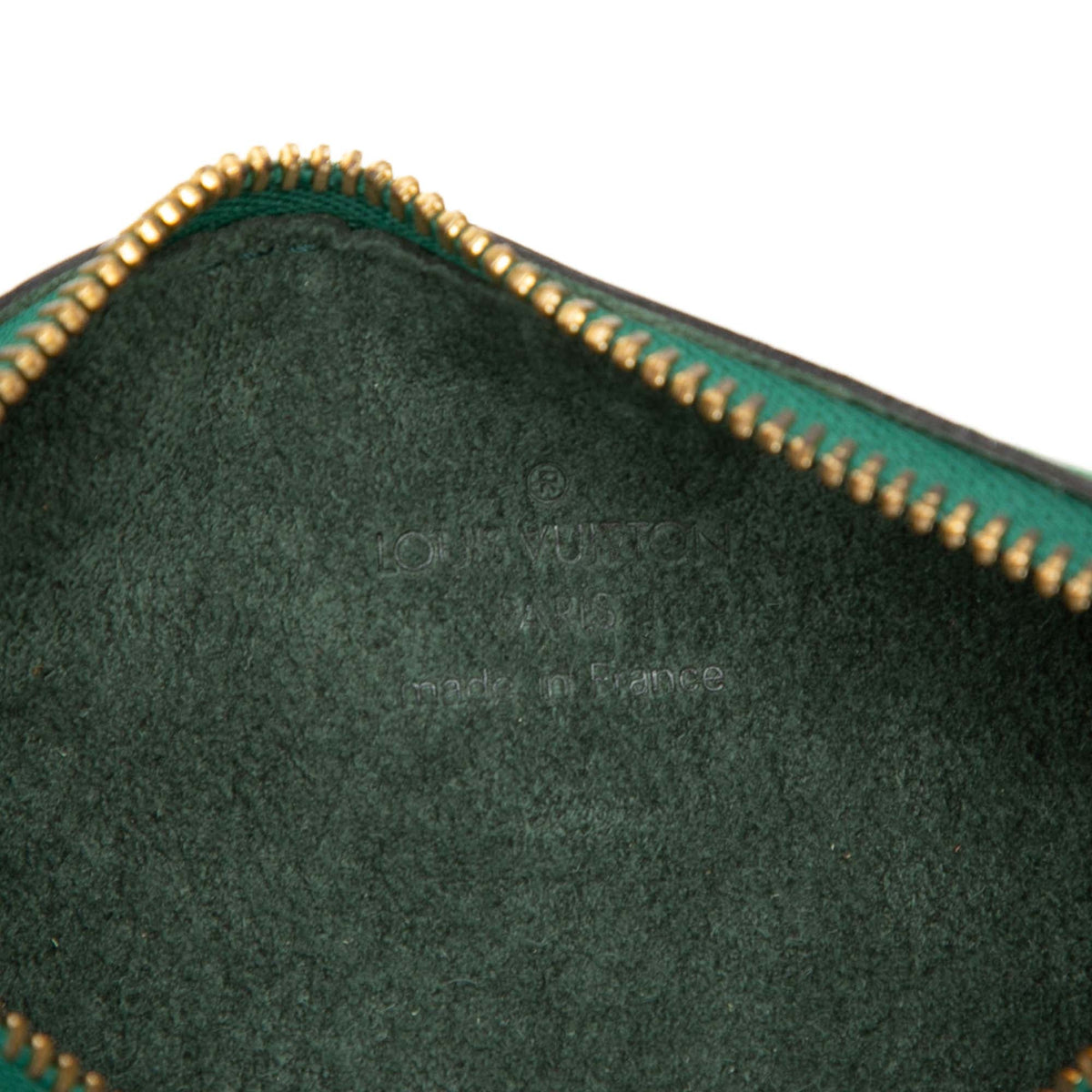 Louis Vuitton Epi Pochette Papillon — Green