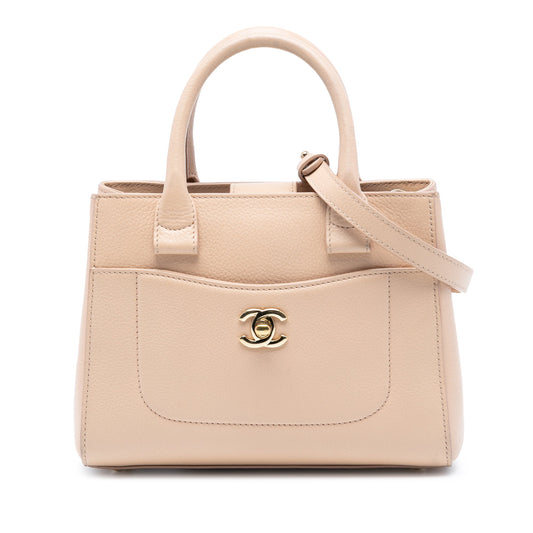 Chanel Mini Grained Calfskin Neo Executive Shopper Tote