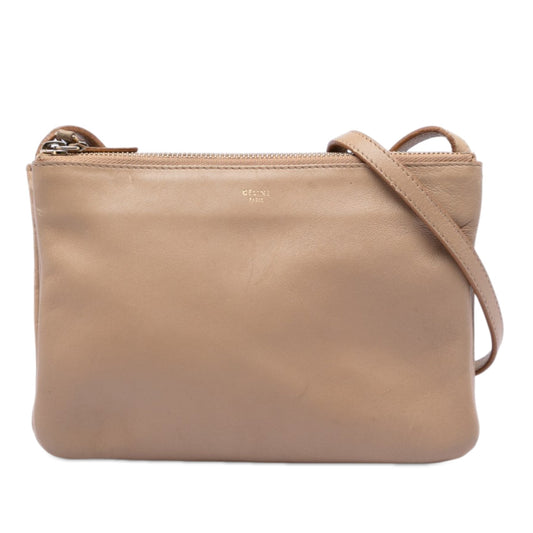 Celine Small Lambskin Trio Crossbody