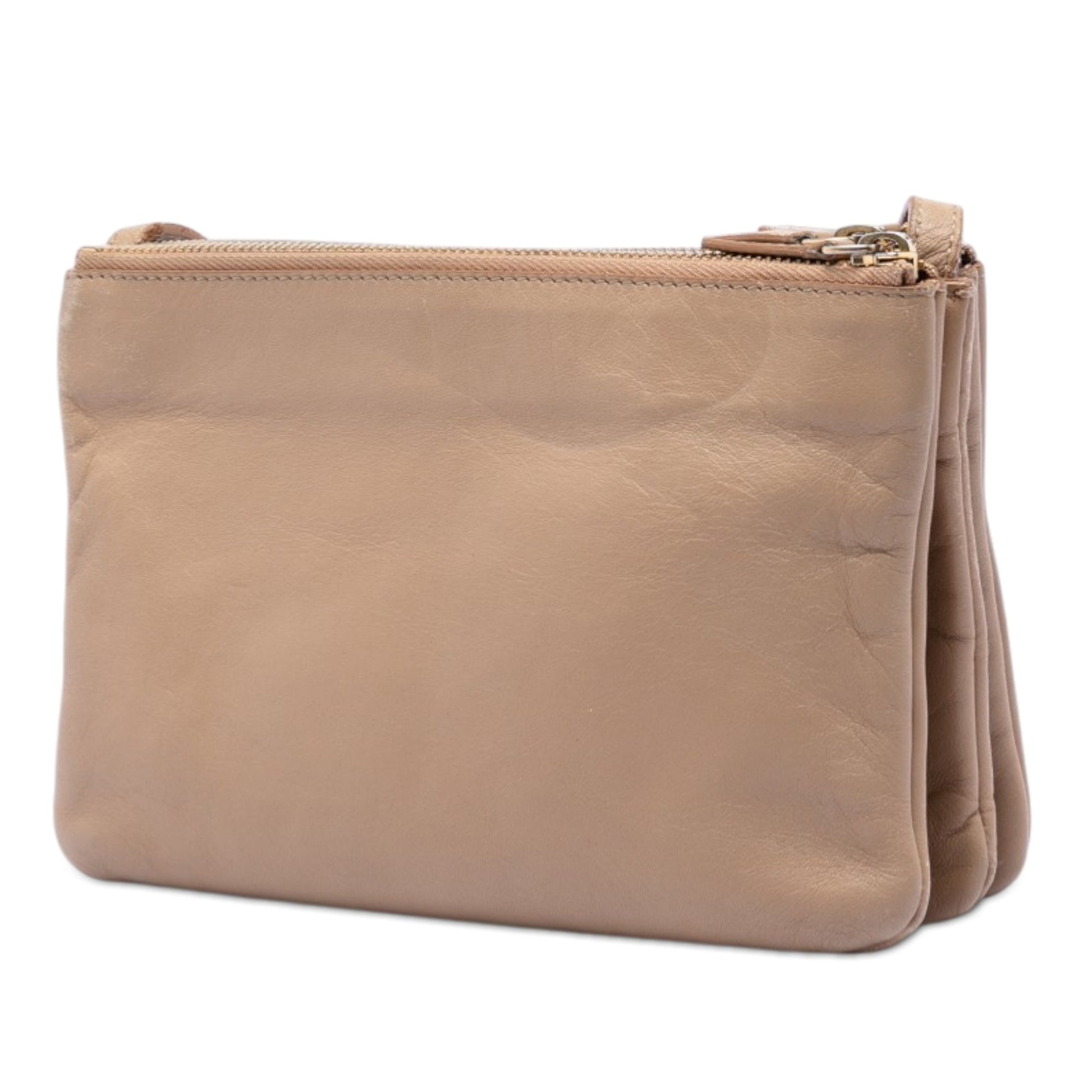 Celine Small Lambskin Trio Crossbody