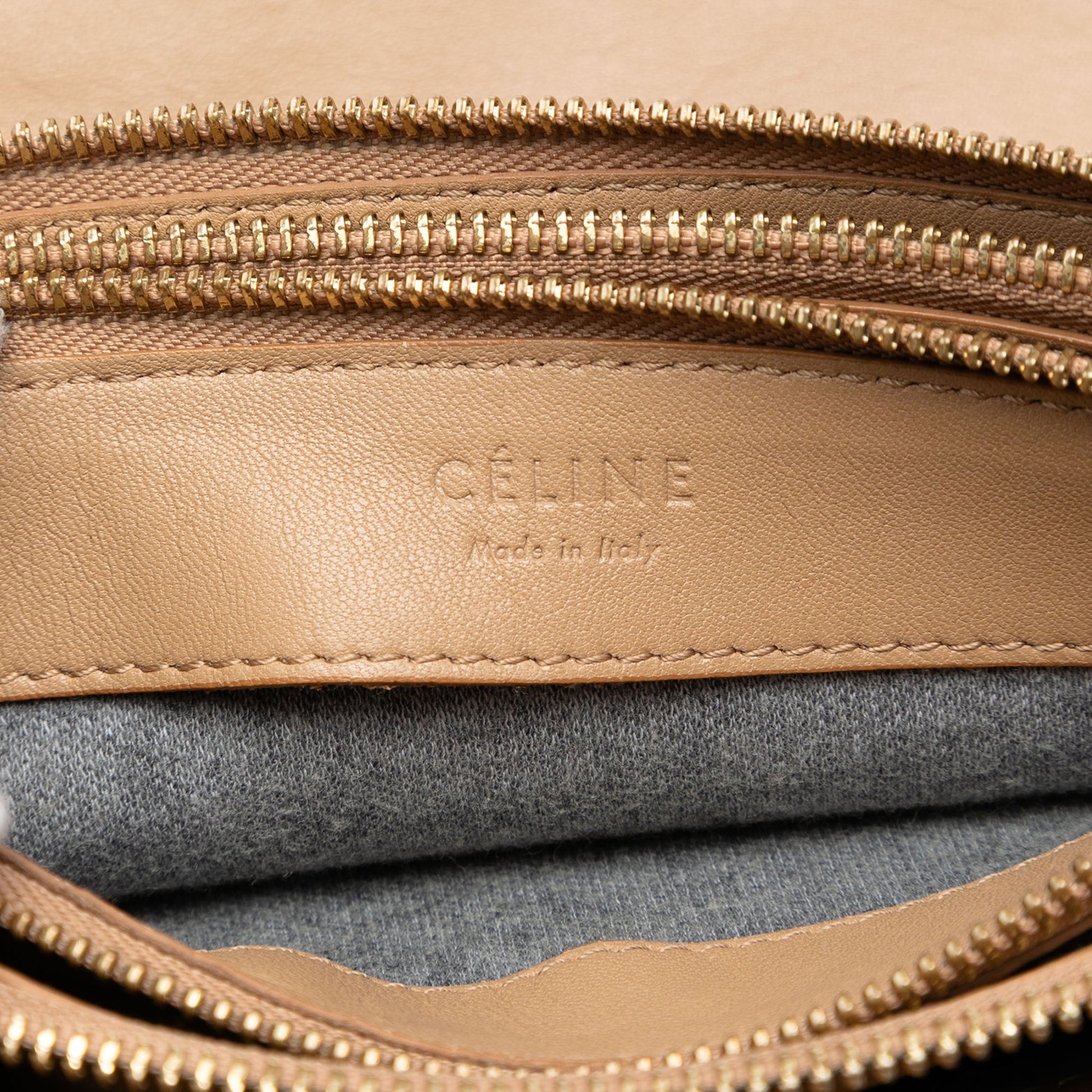 Celine Small Lambskin Trio Crossbody