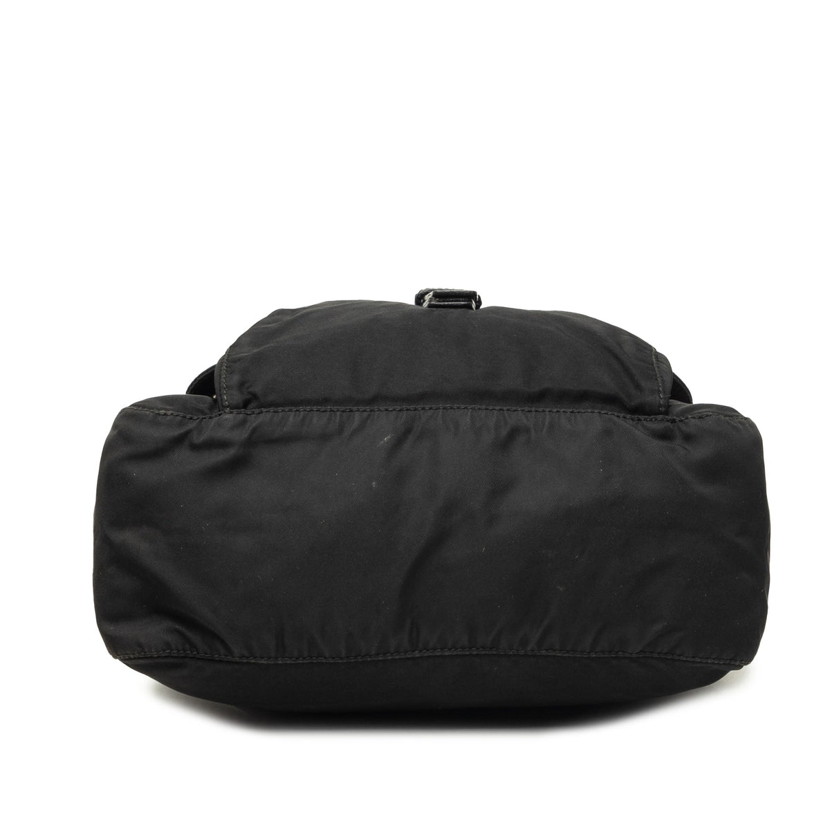 Prada Tessuto Zip Buckle Messenger Bag
