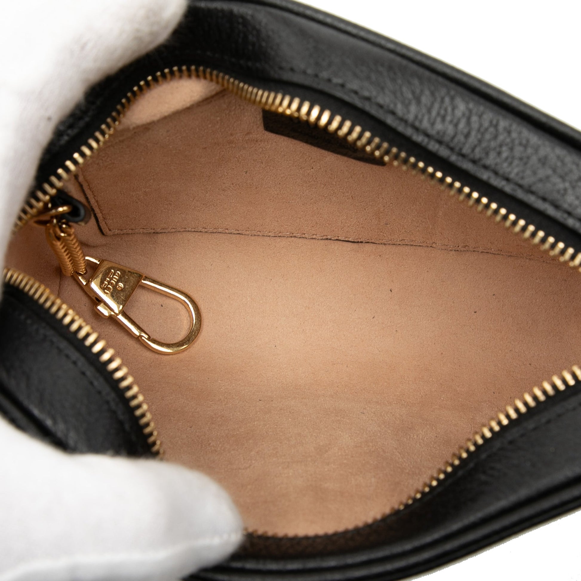 Gucci Mini Leather Ophidia Crossbody
