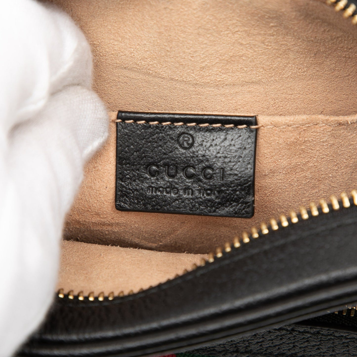 Gucci Mini Leather Ophidia Crossbody