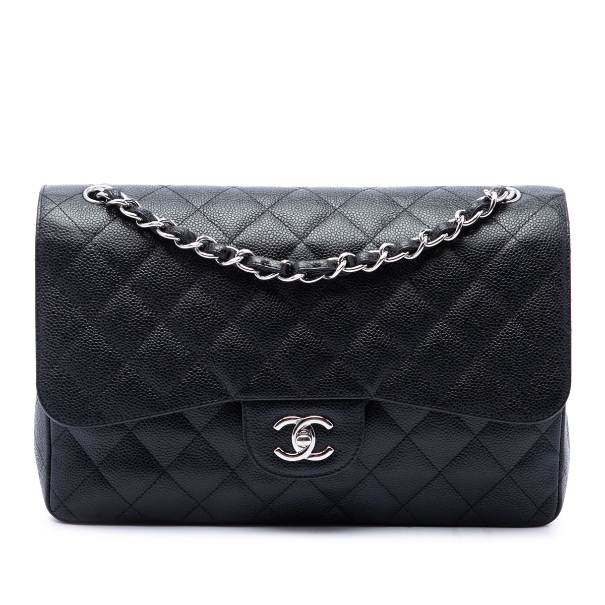 Chanel Jumbo Classic Caviar Double Flap