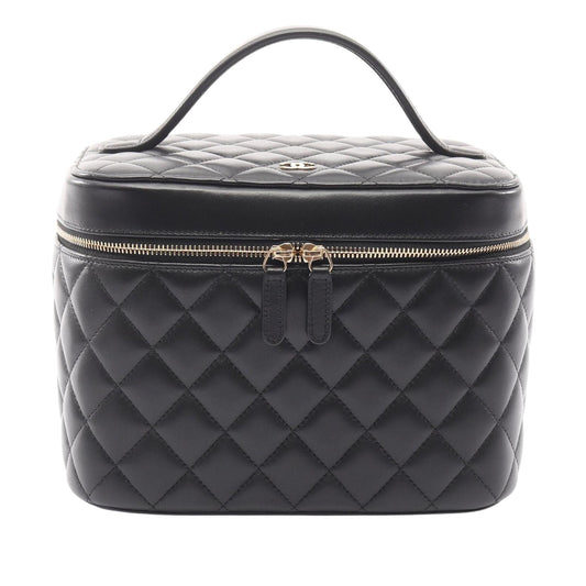 Chanel CC Quilted Lambskin Vanity Bag