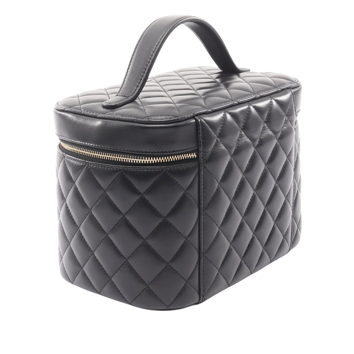 Chanel CC Quilted Lambskin Vanity Bag